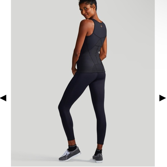 Tommie Copper Lower Back Support Tank Women Black - Picture 2 of 6